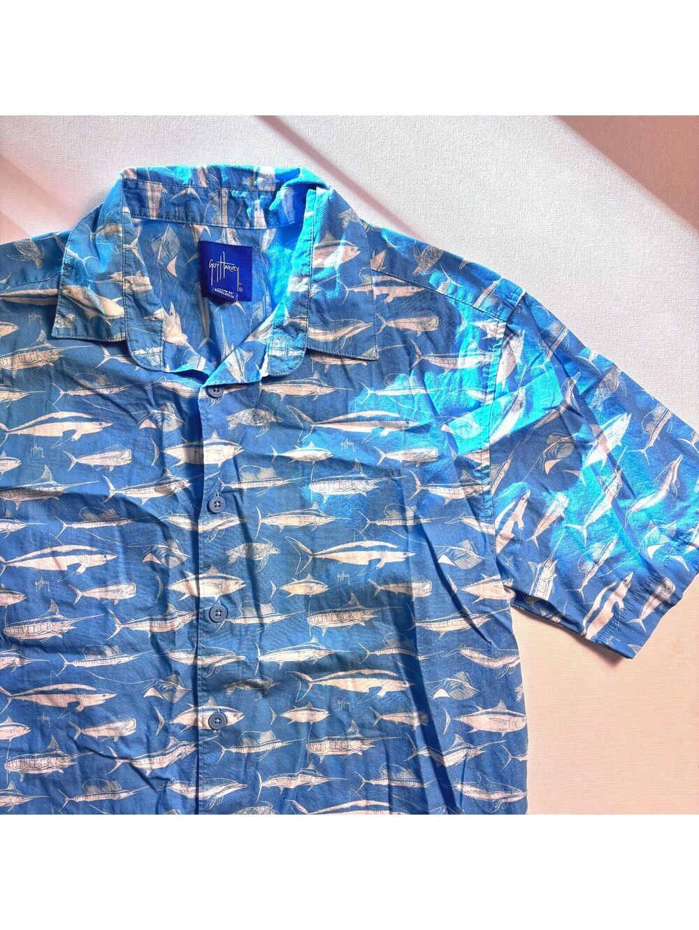 Guy Harvey S Fish Button Up